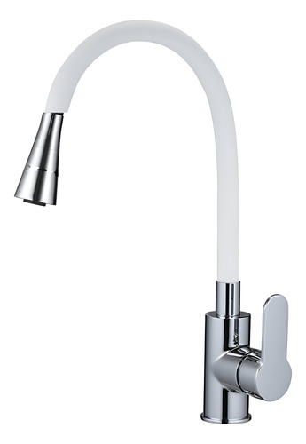 Monocomando De Cocina Con Pico Flexible Rimontti Acra