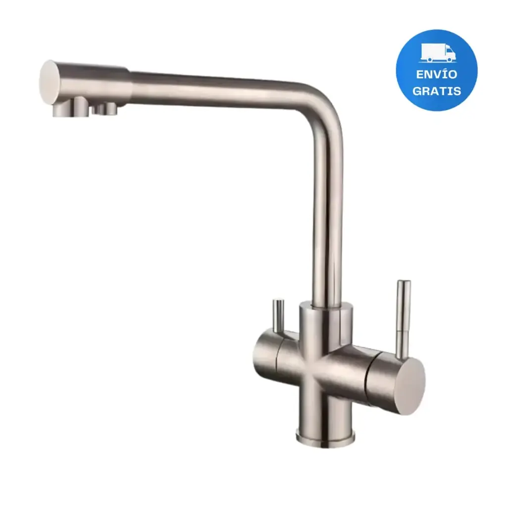 Monocomando De Cocina Con Salida Para Filtro Wico Rimontti Acra