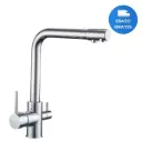Monocomando De Cocina Cromado De Mesada Aqualia Acra