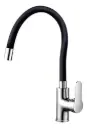 Monocomando Frio/caliente Con Pico Flexible Para Cocina Acra