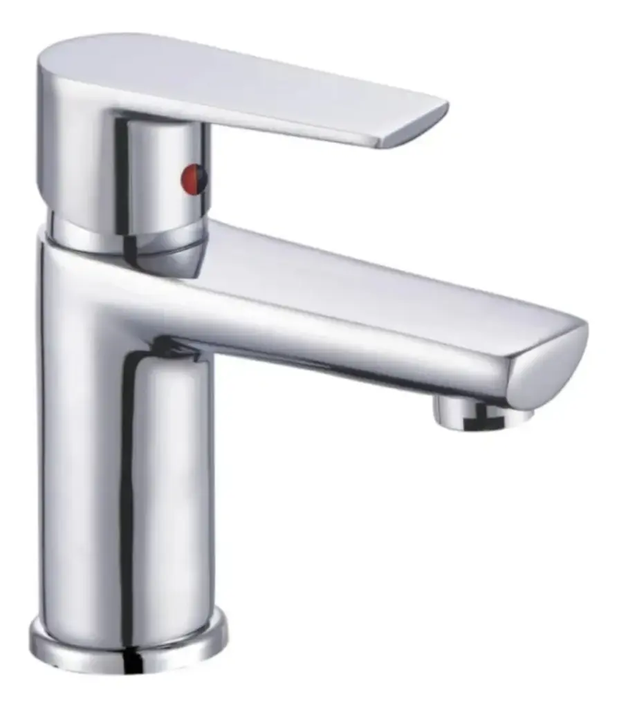 Monocomando Griferia Lavatorio Bacha Cromo 18cm Vindex Acra