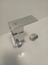 Monocomando Para Bidet Cuadrada Con Transferencia 40 Mm Acra