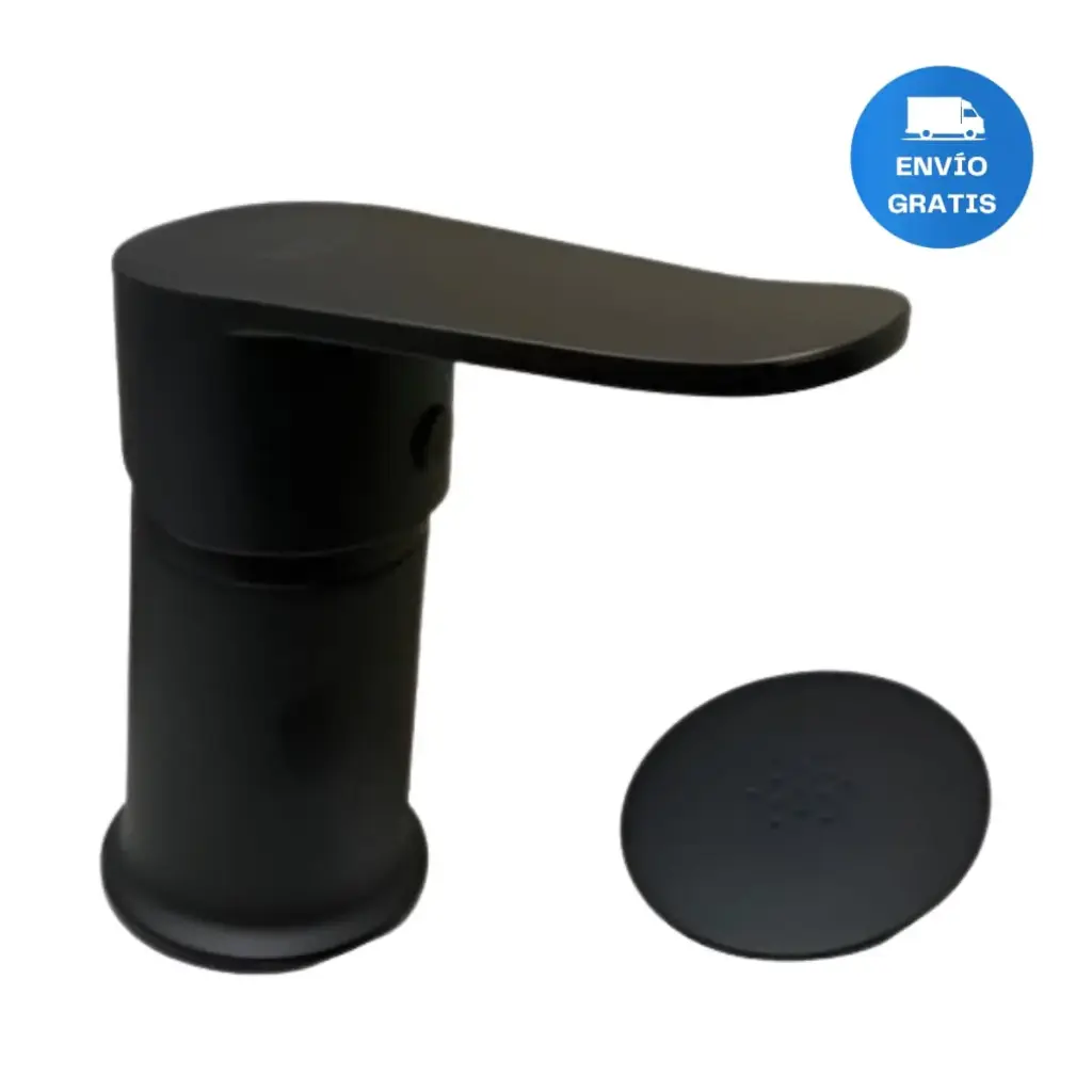 Monocomando Para Bidet Sin Transferencia Negro Mate Acra