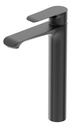 Monocomando, Grifo Lavatorio Negro Alto Klipen Urban Acra