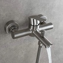 Monocomando/griferia De Ducha Satinado Opaco Acra