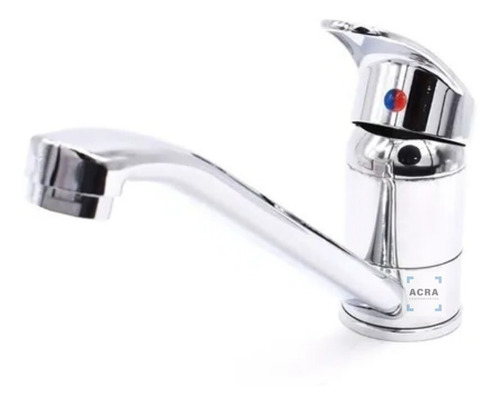 Monocomando/griferia De Lavatorio Pico Extra Largo 22cm Acra