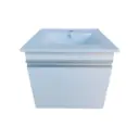 Mueble Aéreo Vanitory Con Bacha De Loza 51x46 Y Puerta Acra 