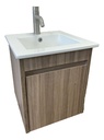 Mueble De Baño Aéreo Varios Colores Con Loza 42x42 Acra