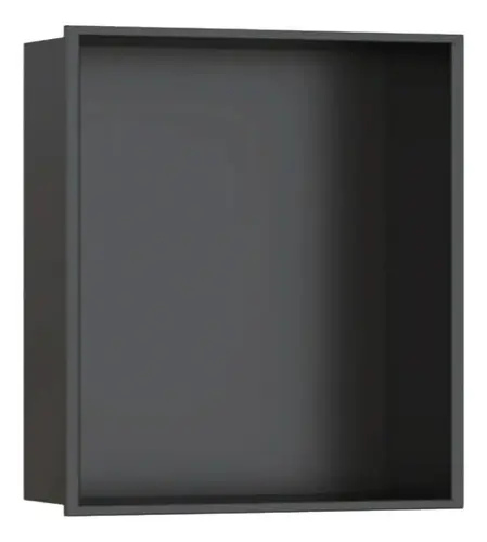 Nicho En Acero Inoxidable Ss304 30x30x12 Negro Mate Acra