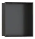Nicho En Acero Inoxidable Ss304 30x30x12 Negro Mate Acra