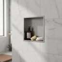 Nicho En Acero Inoxidable Ss304 30x30x12 Satinado Acra