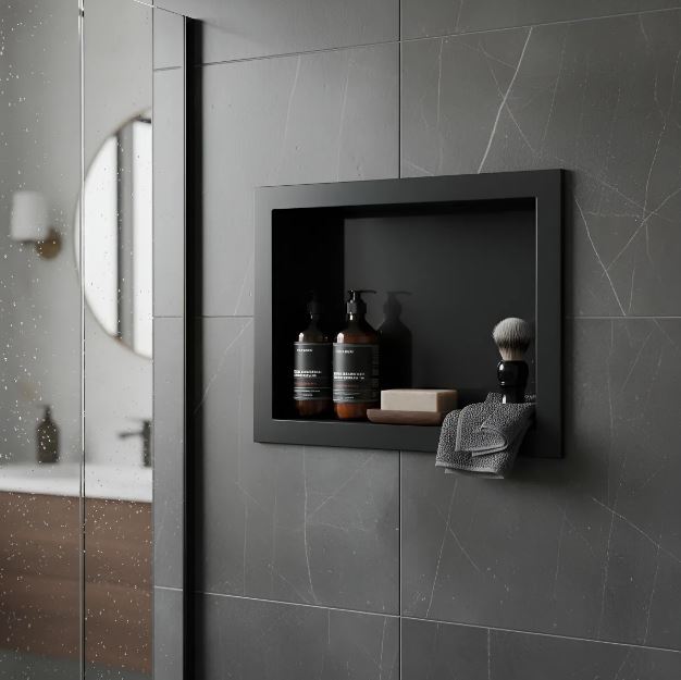 Organizador De Ducha Nicho Embutir Baño 42.5 X 32.5 Cm Acra
