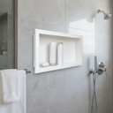 Organizador De Ducha Nicho Embutir Baño 63 X 33 Cm Acra