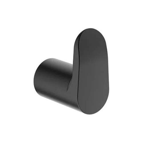 Perchero/toallero/gancho Klipen Negro Mate Para Baño Acra