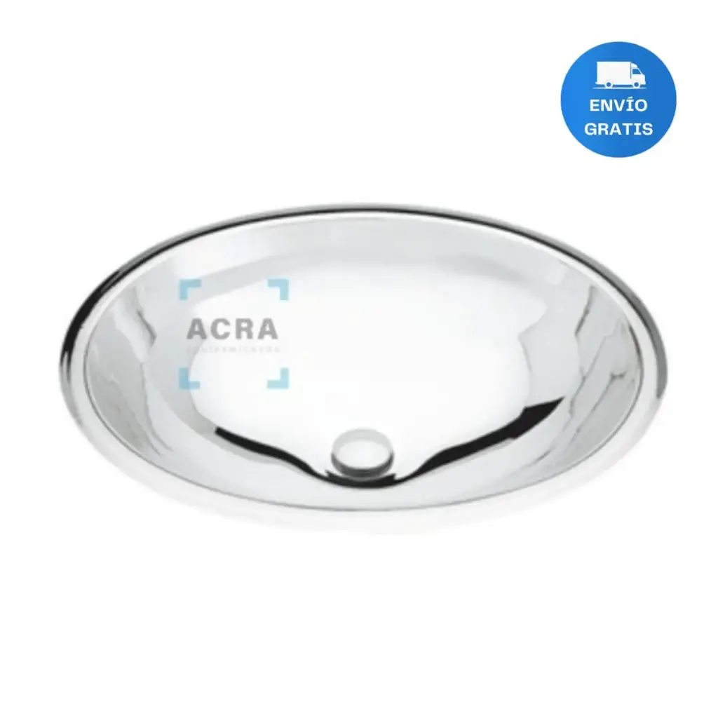 Pileta Bacha Acero Tramontina Ovalada Cocina Acra