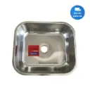 Pileta Cocina Simple Tramontina Embutir 43x37+ Válvula Acra