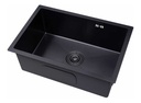 Pileta De Cocina Negra Mate Acero 304 Acra