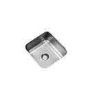 Pileta Simple Johnson 37x34x18 Embutir Acero Inox. 304