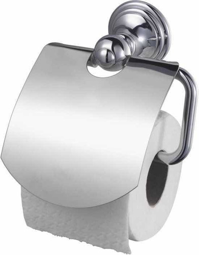 Porta Rollo Papel Higiénico De Metal Para Pared Acra