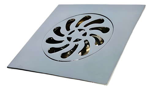 Rejilla De Piso 15x15 Acero Inoxidable Cromado Acra