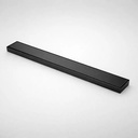 Rejilla Desagüe De Piso Lineal Lisa Negro 60 Cm Largo Selen
