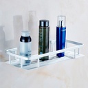 Repisa Estante Para Ducha Cromado Mate De Aluminio 30cm Acra