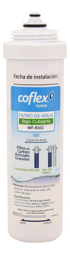 Repuesto De Filtro Agua Bajo Mesada Para Cocina Coflex Acar