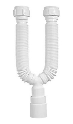 Sifón Corrugado Doble Acra