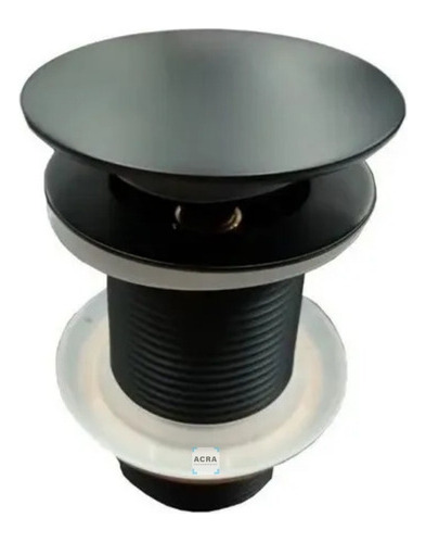 Válvula Tip Top Bronce Negro Mate Baño Cocina Acra