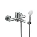 Monocomando Ducha Ac. Inox. Color Satin Palito Acra