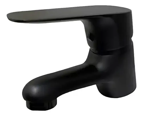 Canilla Griferia Monocomando Para Baño Negra Mate Wico Acra
