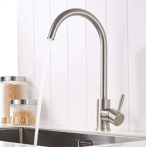 Grifo De Cocina Palito Mesada Monocomando Rimontti Acra
