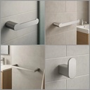 Combo Kit De Accesorios Para Baño Brushed Niquel Fv Acra