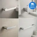 Kit Combo De Accesorios Para Baños Cromo Plateado Fv Acra