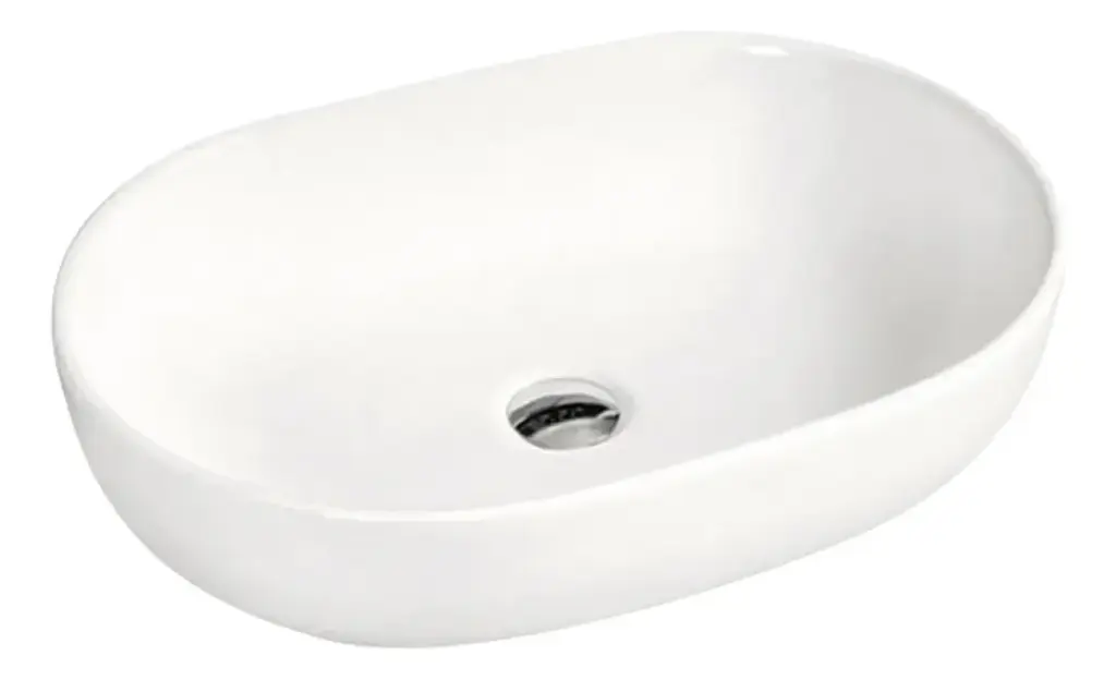 Bacha Pileta Lavatorio De Apoyar Para Baño Loza Blanca Acra