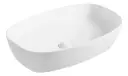 Bacha Pileta De Apoyo Color Blanco Brillo Para Baño Acra