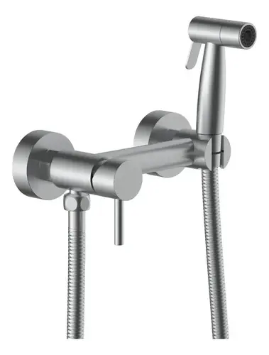 Ducha Higienica Home Monocomando Con Set Acero Klipen Acra