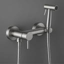 Ducha Higienica Home Monocomando Con Set Acero Klipen Acra