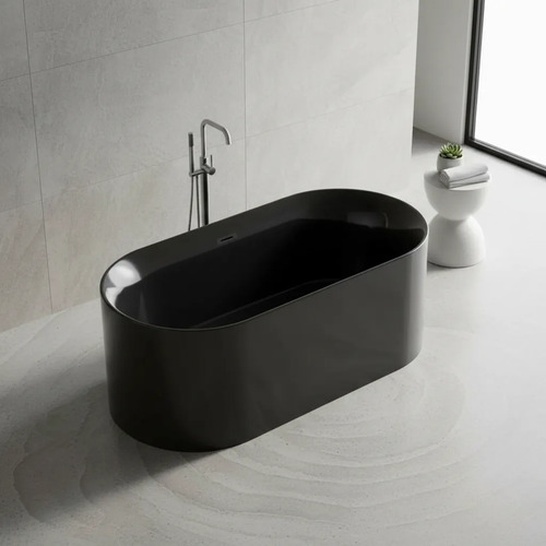 Bañera Negra Lisa Bratislava De Apoyo Acra