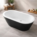Bañera Blanca De Apoyo Trieste Acra