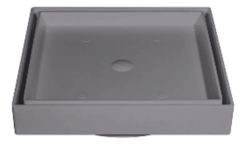 Rejilla De Desagüe Para Baño Para Revestir 10x10 Pvc Acra
