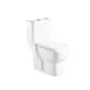 Inodoro Alto Rhodas Con Tapa C/lento Y Mochila Blanco Acra