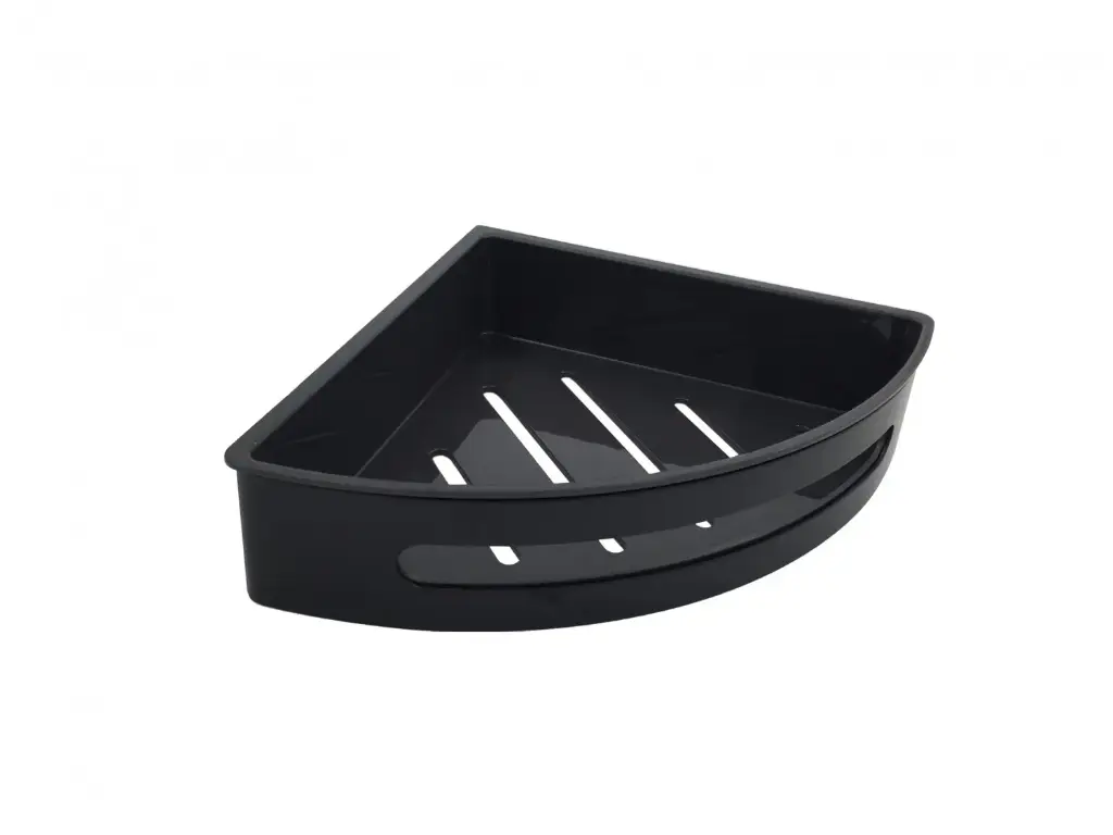 Esquinero Repisa Ducha Klipen Urban Para Baño Negro Acra