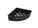 Esquinero Repisa Ducha Klipen Urban Para Baño Negro Acra