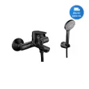Monocomando De Ducha Klipen Concept Negro Acra
