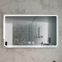 Espejo Segovia Rectangular Luz Led Y Desempañador 120 M Acra