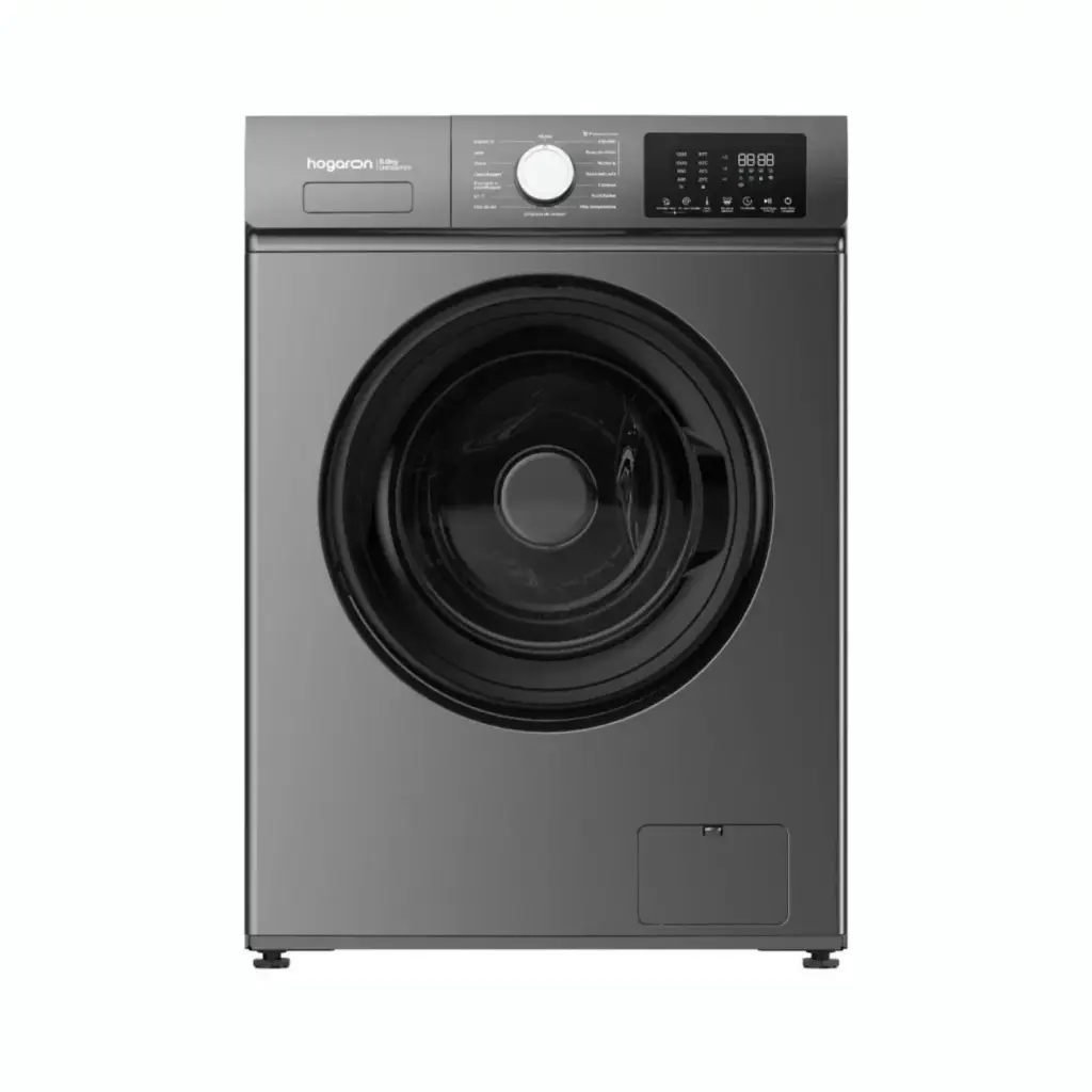 Lavarropas Carga Frontal 6kg Hogaron Gris Acra