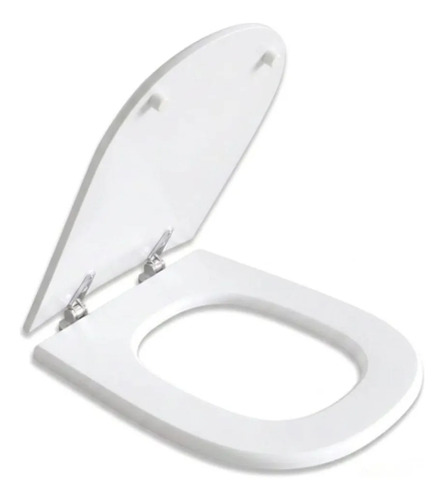 Tapa Asiento Para Inodoro Cuadrada Universal Mdf Acra