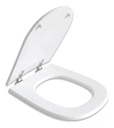 Tapa Asiento Para Inodoro Cuadrada Universal Mdf Acra