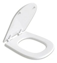 Tapa Asiento Universal Para Inodoro Cuadrada Mdf Acra